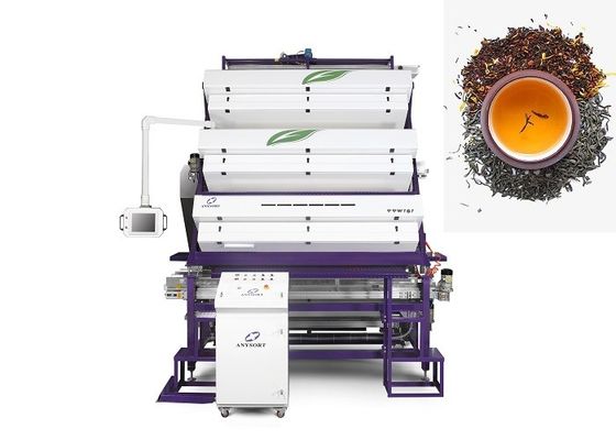 Interaction de visualisation de Rate Tea Colour Sorter Intelligent de bas dommages