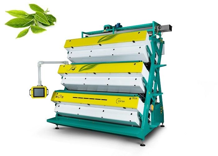 Air intelligent sentant la trieuse 6.2KW de couleur de thé de valve garantie de 1 an