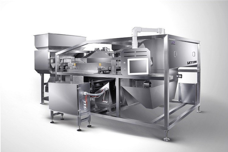 La mer d'Anysort sale la trieuse de couleur, type trieuse de la Manche de sel