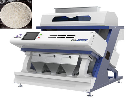 Certificat CE Machine de tri de couleurs de riz avec une grande capacité 220V / 50Hz